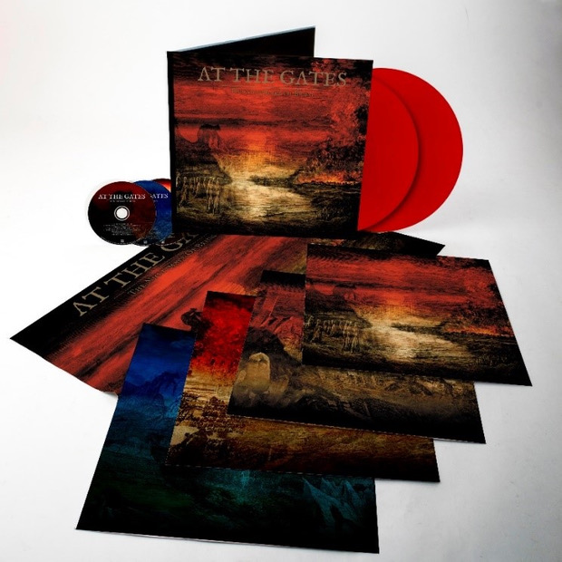 At the Gates - The Nightmare of Being Ltd Ed. Red 2LP/3CD Artbook